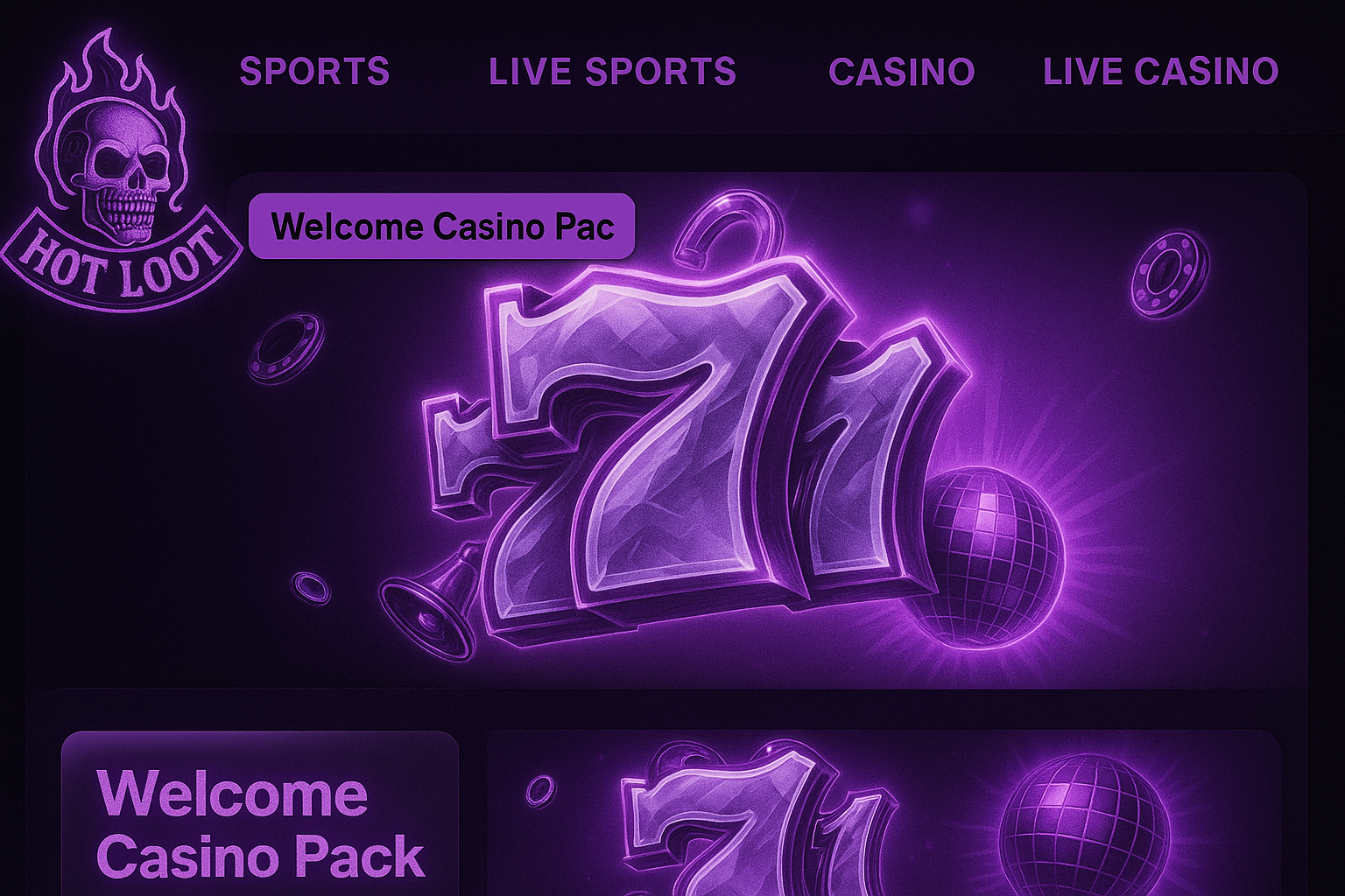 Hotloot Casino Screenshot